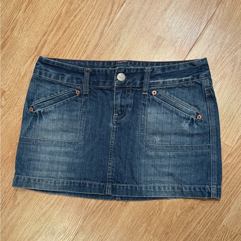 American Eagle Denim Mini Skirt
